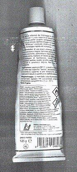 Official image of Glue ; F.lli Zucchini ; GP36 - Colla da Montaggio a Presa Rapida published by OECD