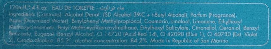 Official image of Perfume ; Byblos ; Cielo published by OECD 2