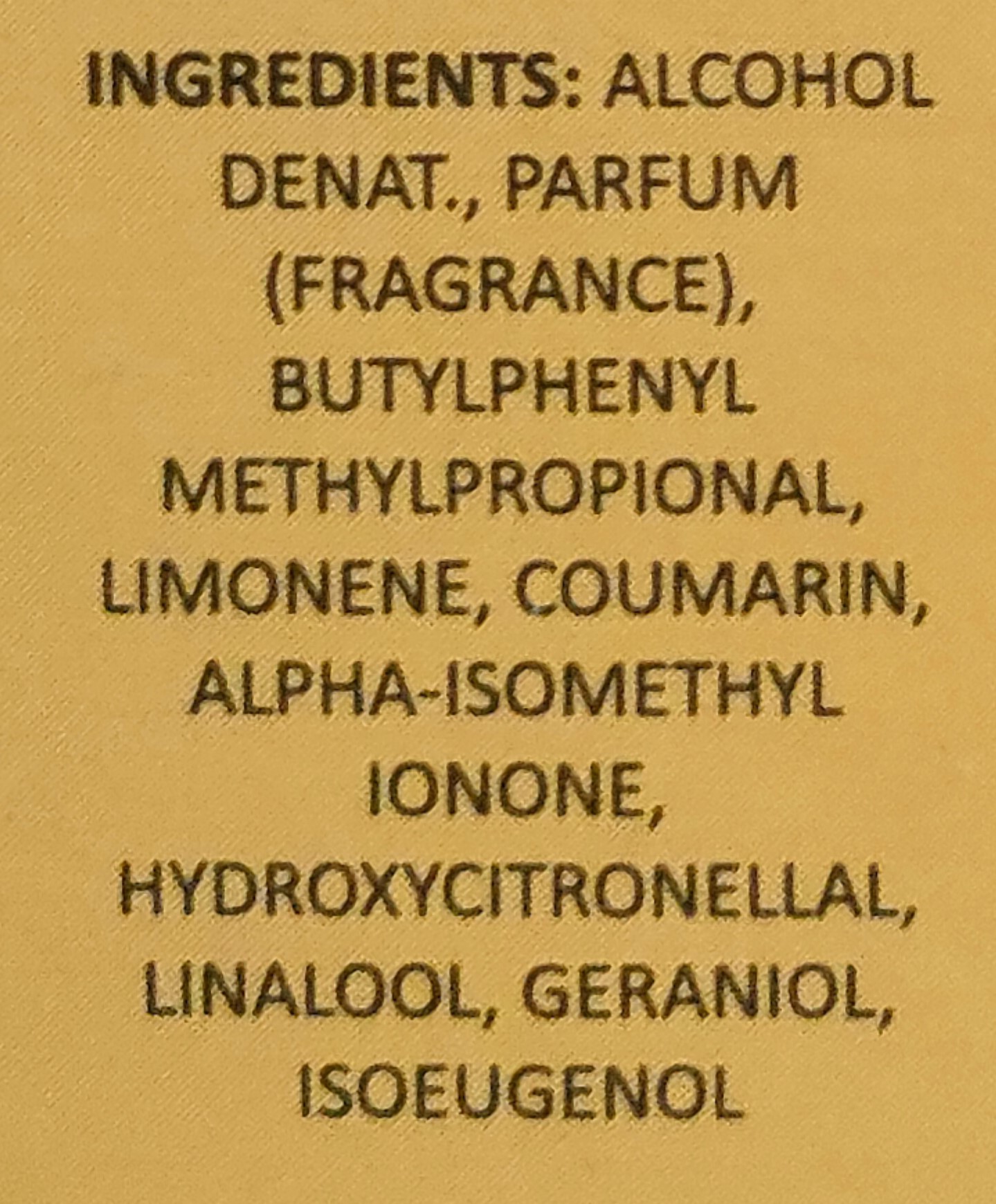 Official image of Perfume ; Mavi profumi ; Dollar published by OECD 2
