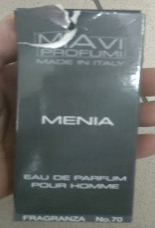 Official image of Perfume ; Mavi profumi ; Menia published by OECD 3
