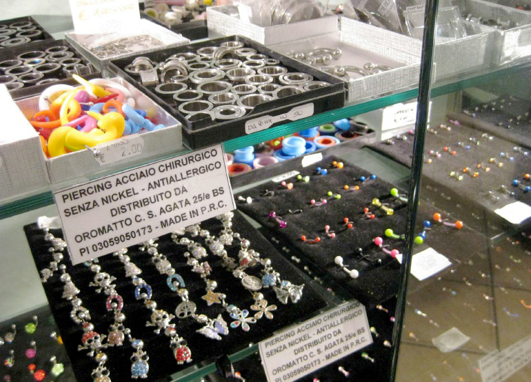 Official image of Piercing jewellery ; Unknown ; published by OECD 3