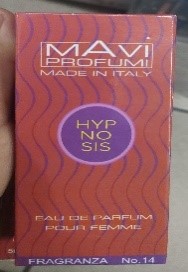 Official image of Perfume ; Mavi profumi ; Hypnosis published by OECD 3