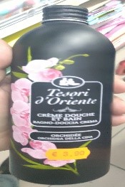 Official image of Shower and bath soap ; Tesori d'Oriente ; Creme Douche Bain published by OECD 3