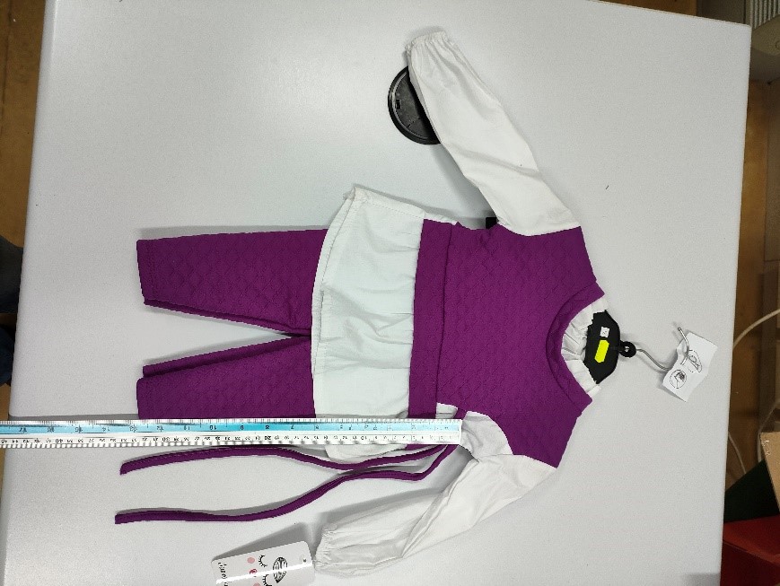 Official image of Children’s dress ; New collection ; published by OECD