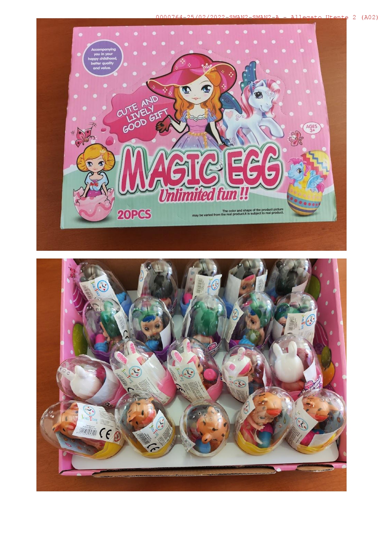 Official image of Plastic doll ; JokiTime ; BEAUTIFUL MAGIC EGG published by OECD