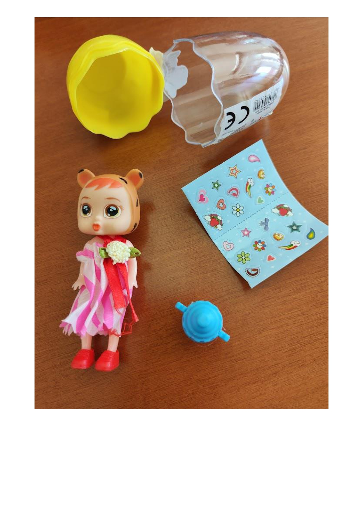 Official image of Plastic doll ; JokiTime ; BEAUTIFUL MAGIC EGG published by OECD 3