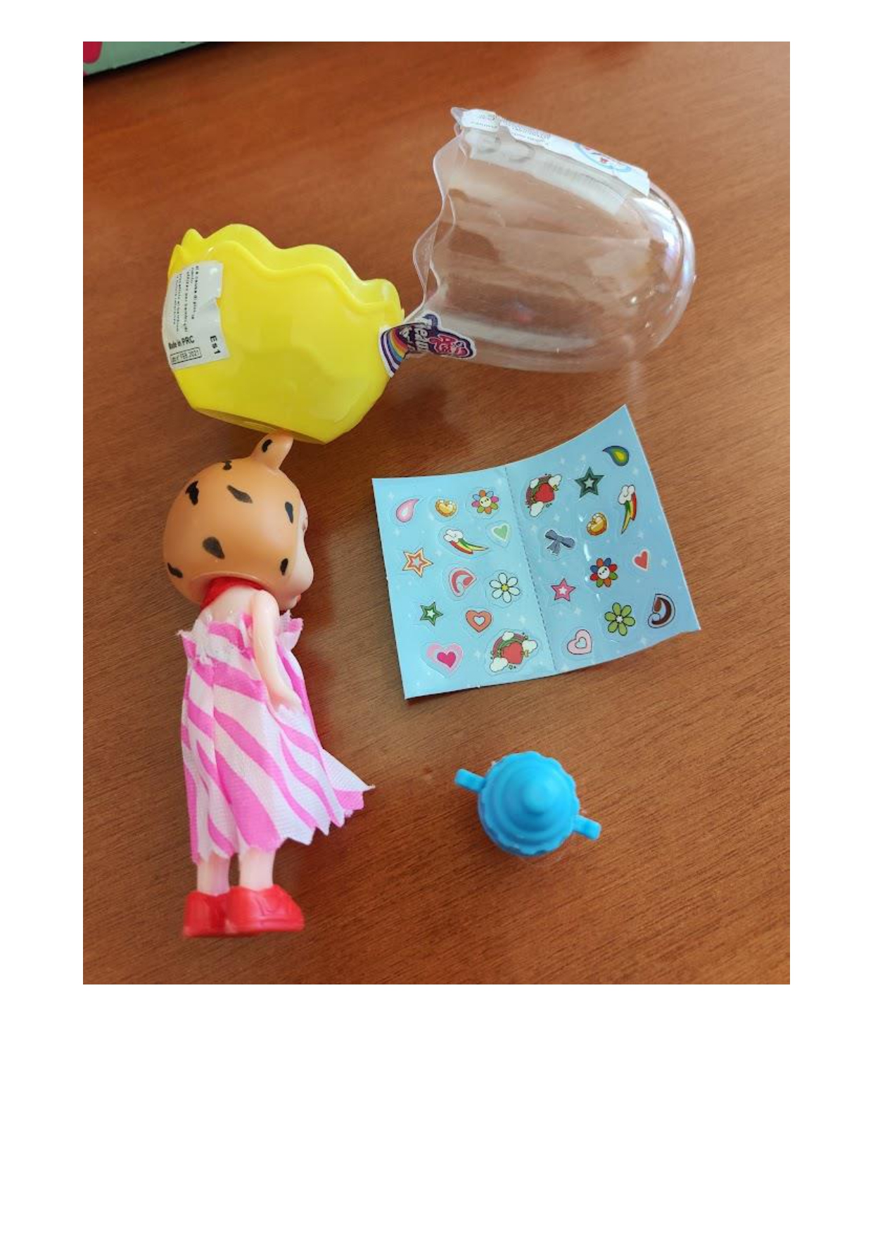 Official image of Plastic doll ; JokiTime ; BEAUTIFUL MAGIC EGG published by OECD 4