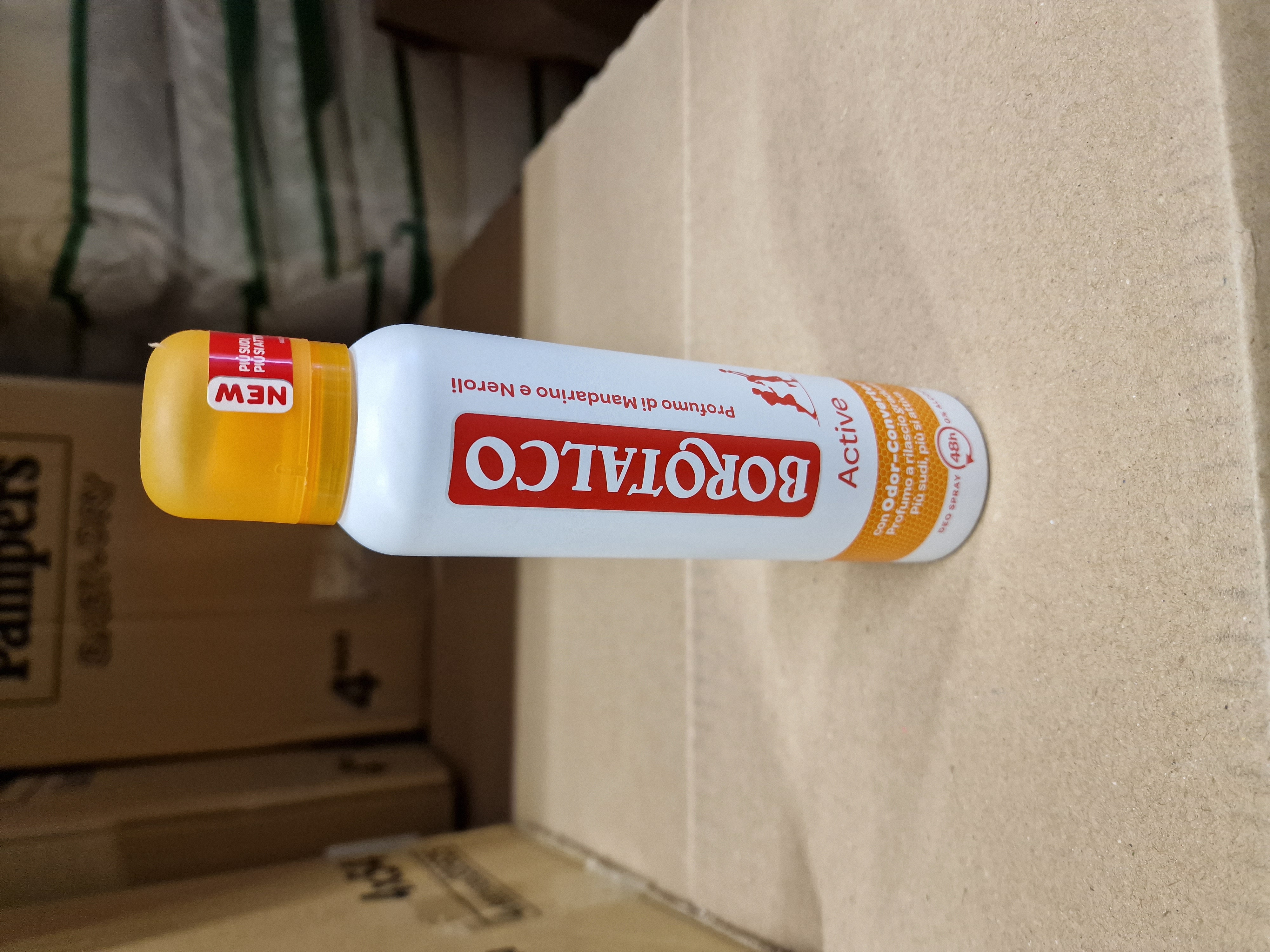 Official image of Spray deodorant ; BOROTALCO ; Profumo di Mandarino e Neroli published by OECD 3
