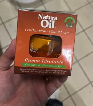 Official image of Face cream ; NATURA OIL ; Natura Oil trattamento viso 24 ore published by OECD