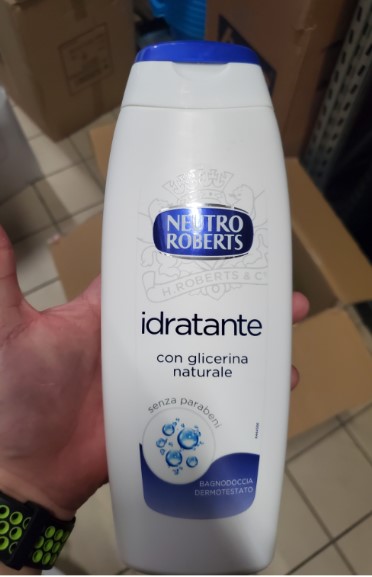 Official image of Bath and shower gel ; Neutro Roberts ; Idratante published by OECD 4