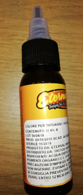 Official image of Tattoo ink ; ETERNAL INK ; Viola - Plum published by OECD 2