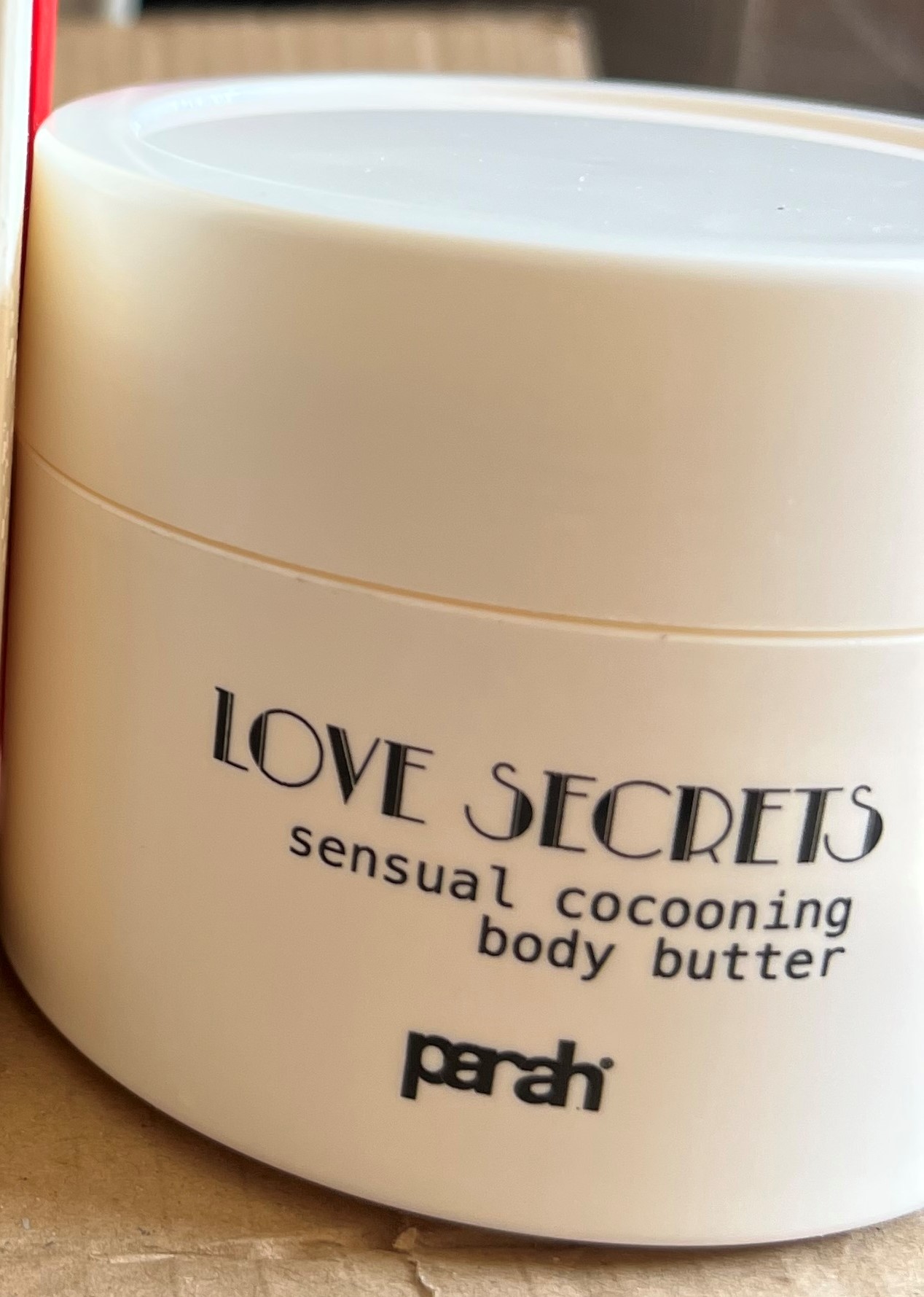 Official image of Body cream ; Parah ; Love Secrets published by OECD 3