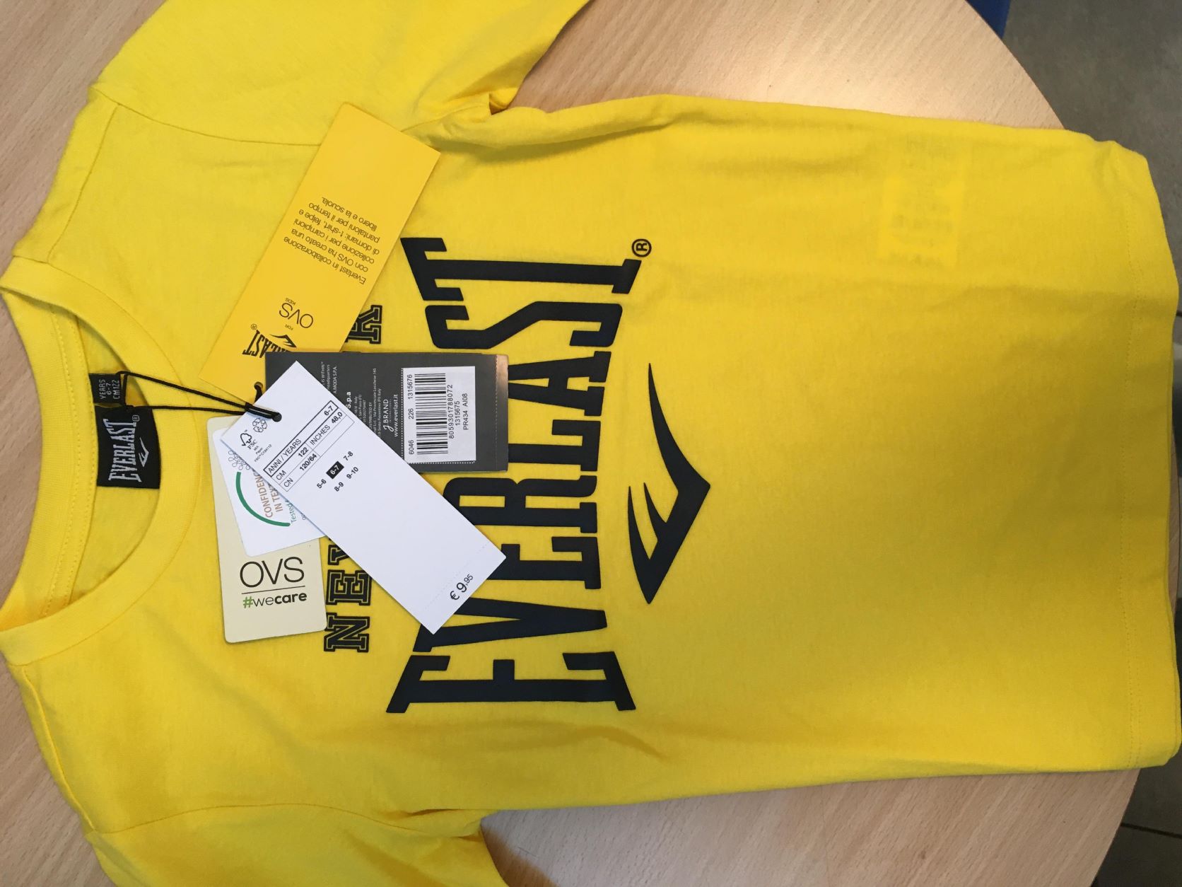 Official image of Children's jumper ; EVERLAST ; Maglia bambino published by OECD 2
