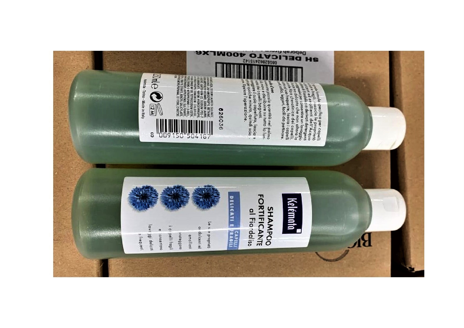 Official image of Shampoo ; Kelemata ; Kelemata - Shampoo fortificante al fiordaliso published by OECD