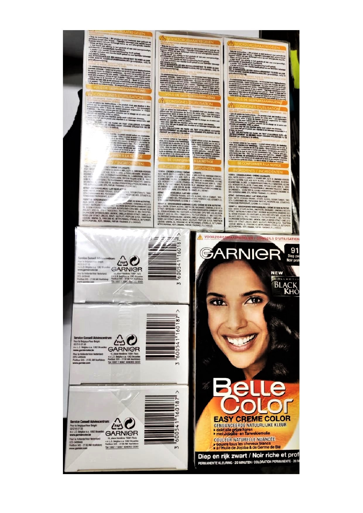 Official image of Hair dye ; Garnier ; Belle Color published by OECD