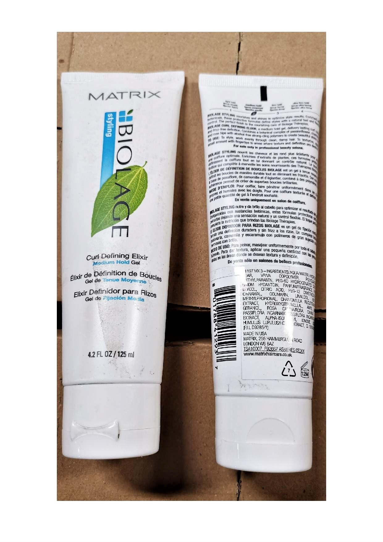 Official image of Hair cream ; Matrix ; Matrix Biolage Styling published by OECD