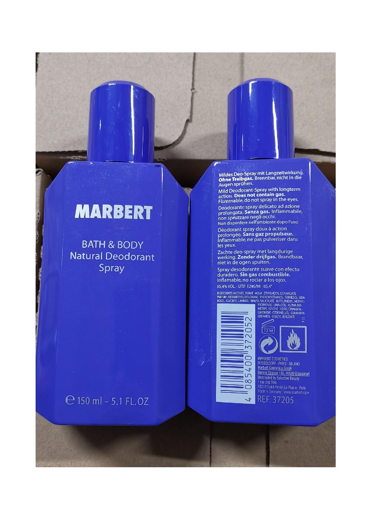 Official image of Deodorant spray ; Marbert ; Marbert - Bath & Body published by OECD