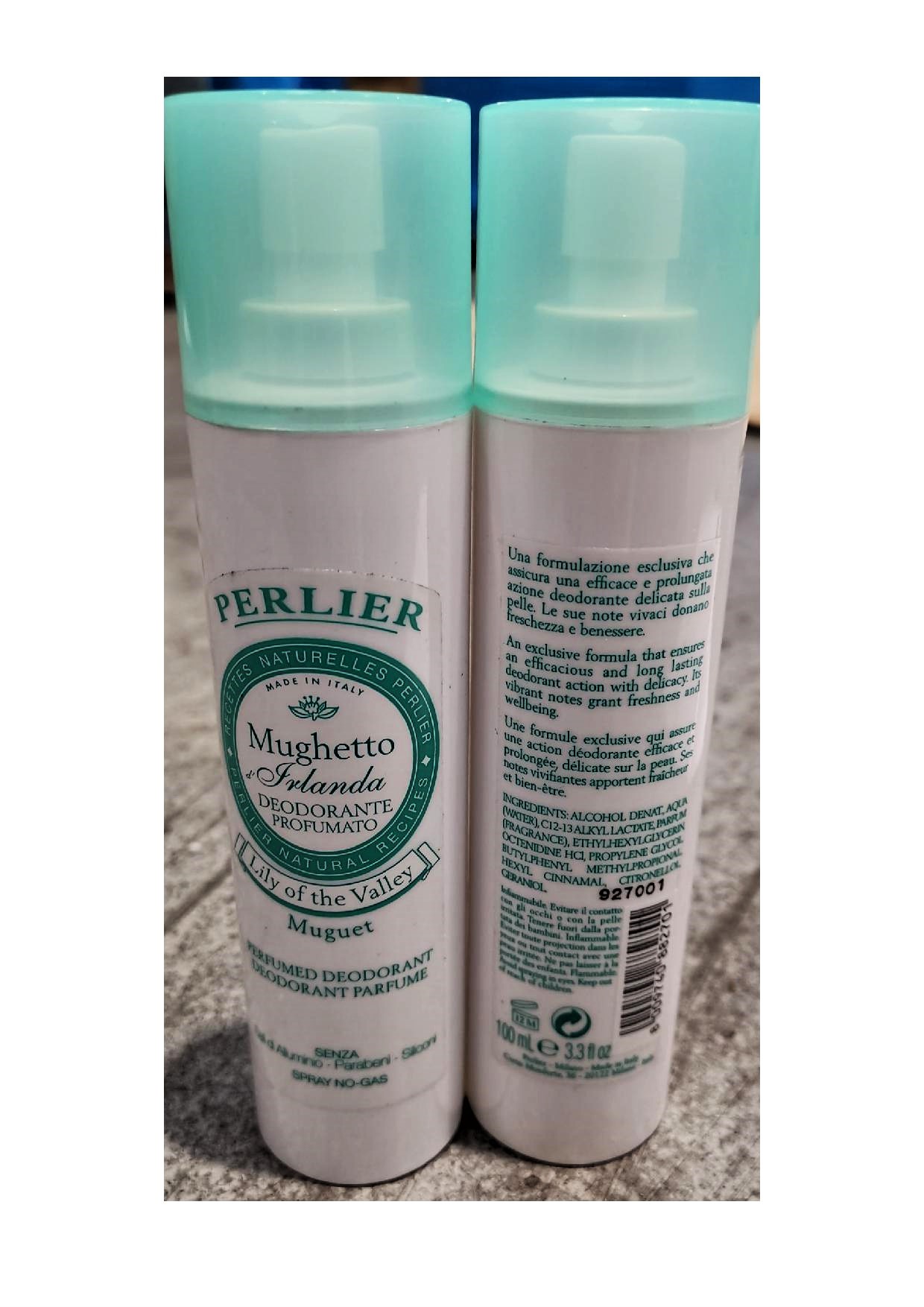 Official image of Deodorant spray ; Perlier ; Perlier Mughetto Irlanda published by OECD