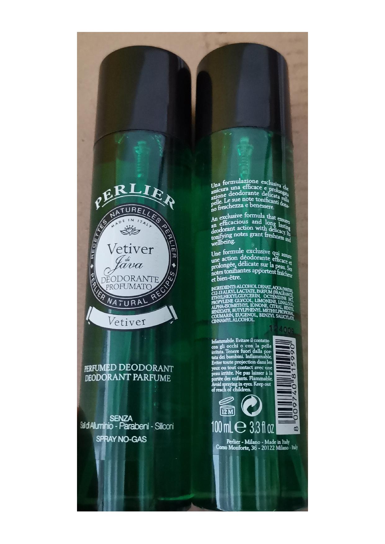 Official image of Deodorant ; Perlier ; Vetiver di Java published by OECD