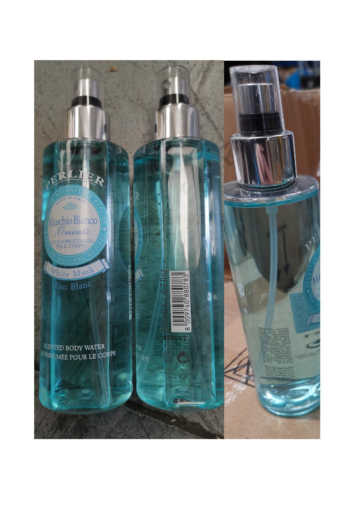 Official image of Scented body water ; Perlier ; Perlier acqua profumata per il corpo muschio bianco d'oriente published by OECD