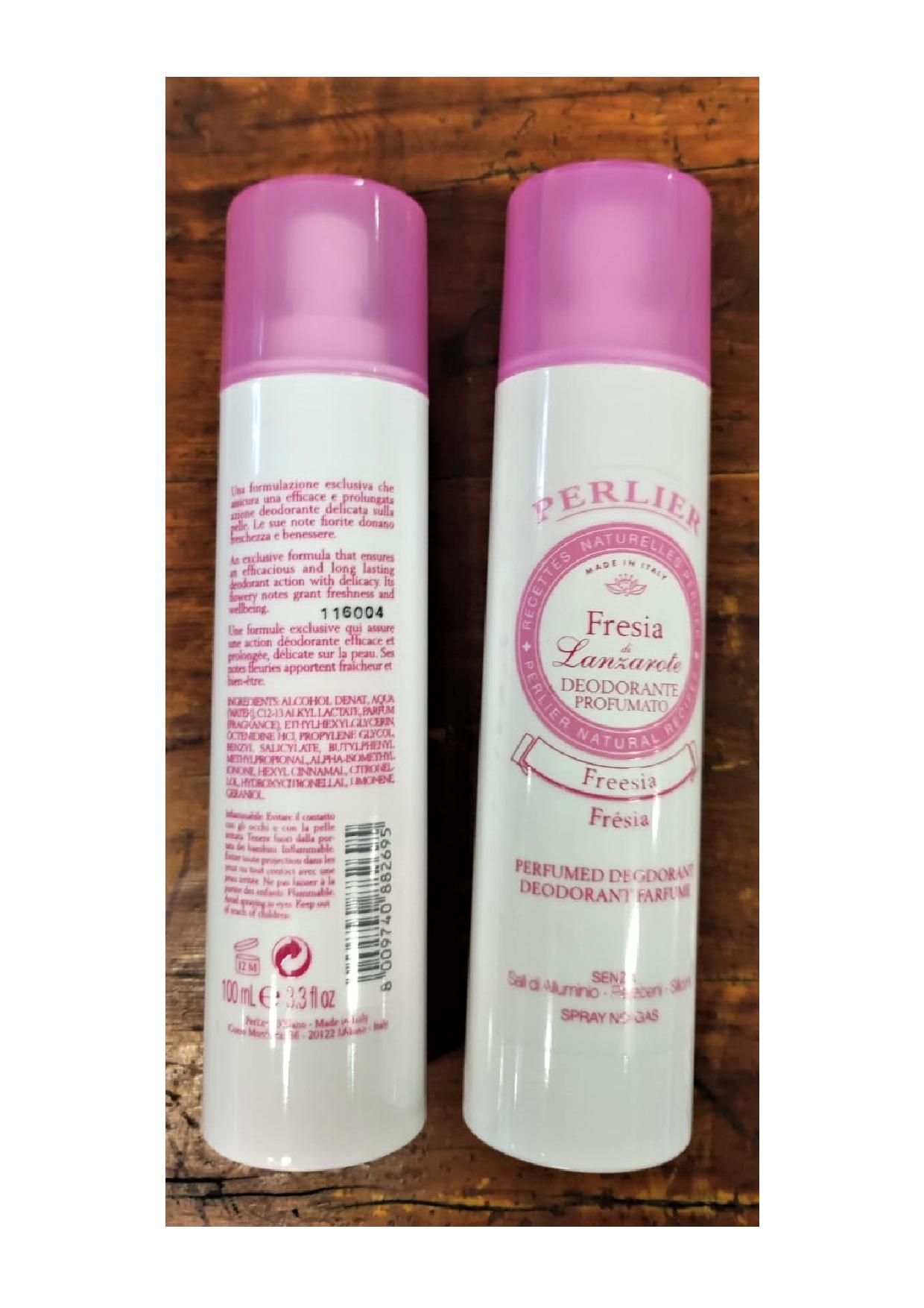 Official image of Deodorant ; Perlier ; Perlier deodorante profumato fresia di Lanzarote published by OECD