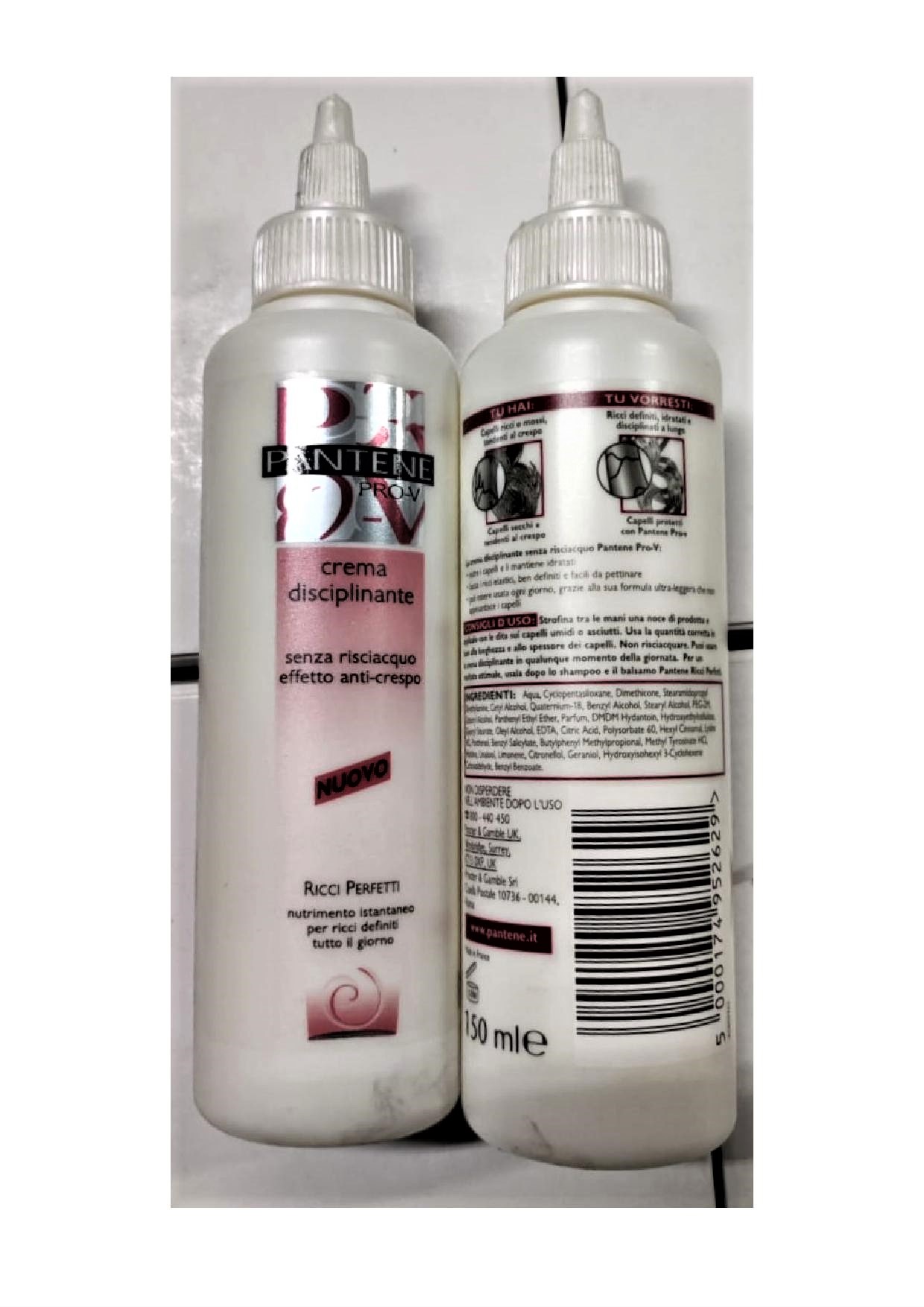 Official image of Hair cream ; PANTENE ; Pantene Pro-V published by OECD