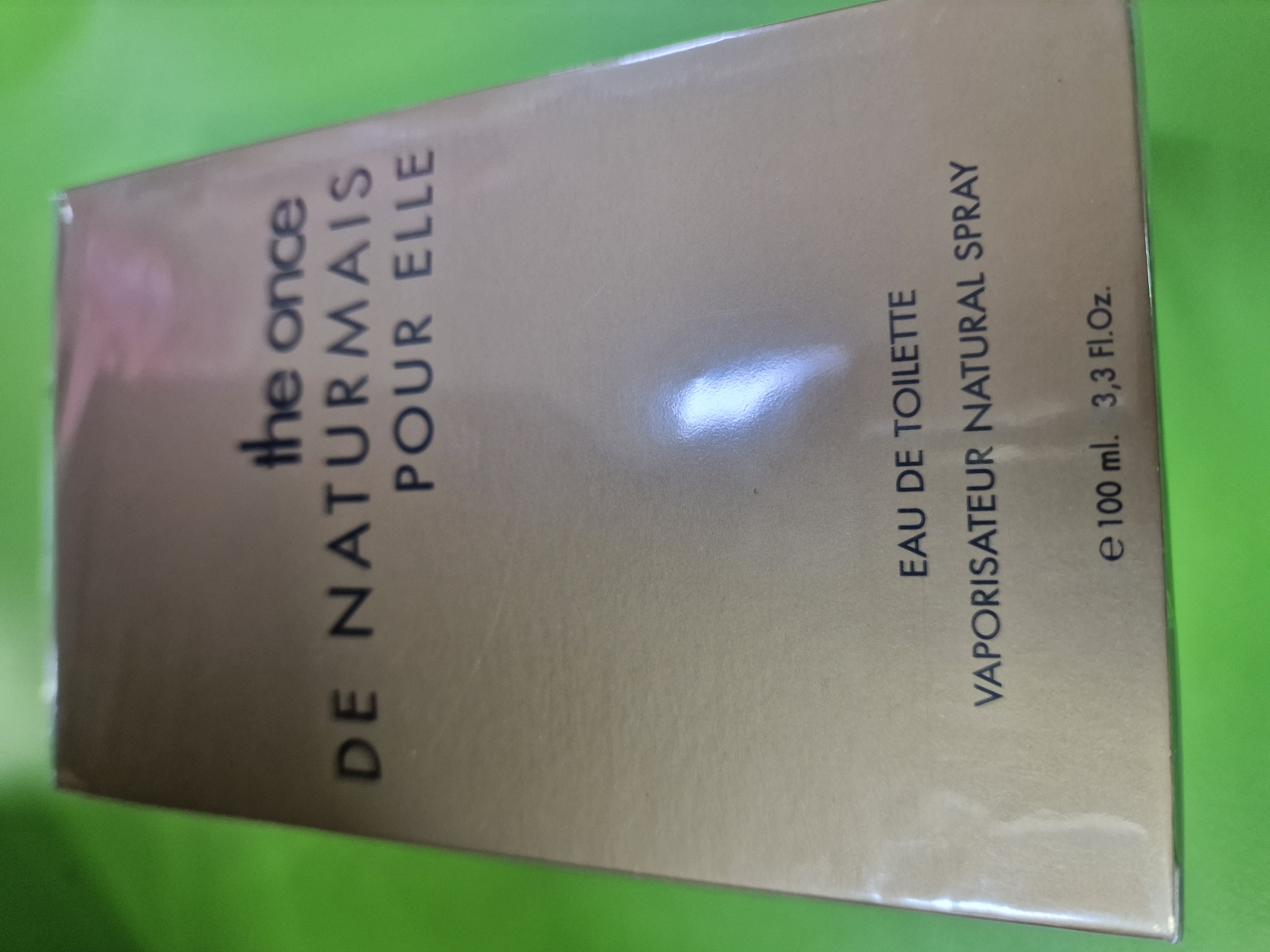 Official image of Eau de toilette ; Fragancias Mais, S.L. ; The once de naturmais pour elle published by OECD