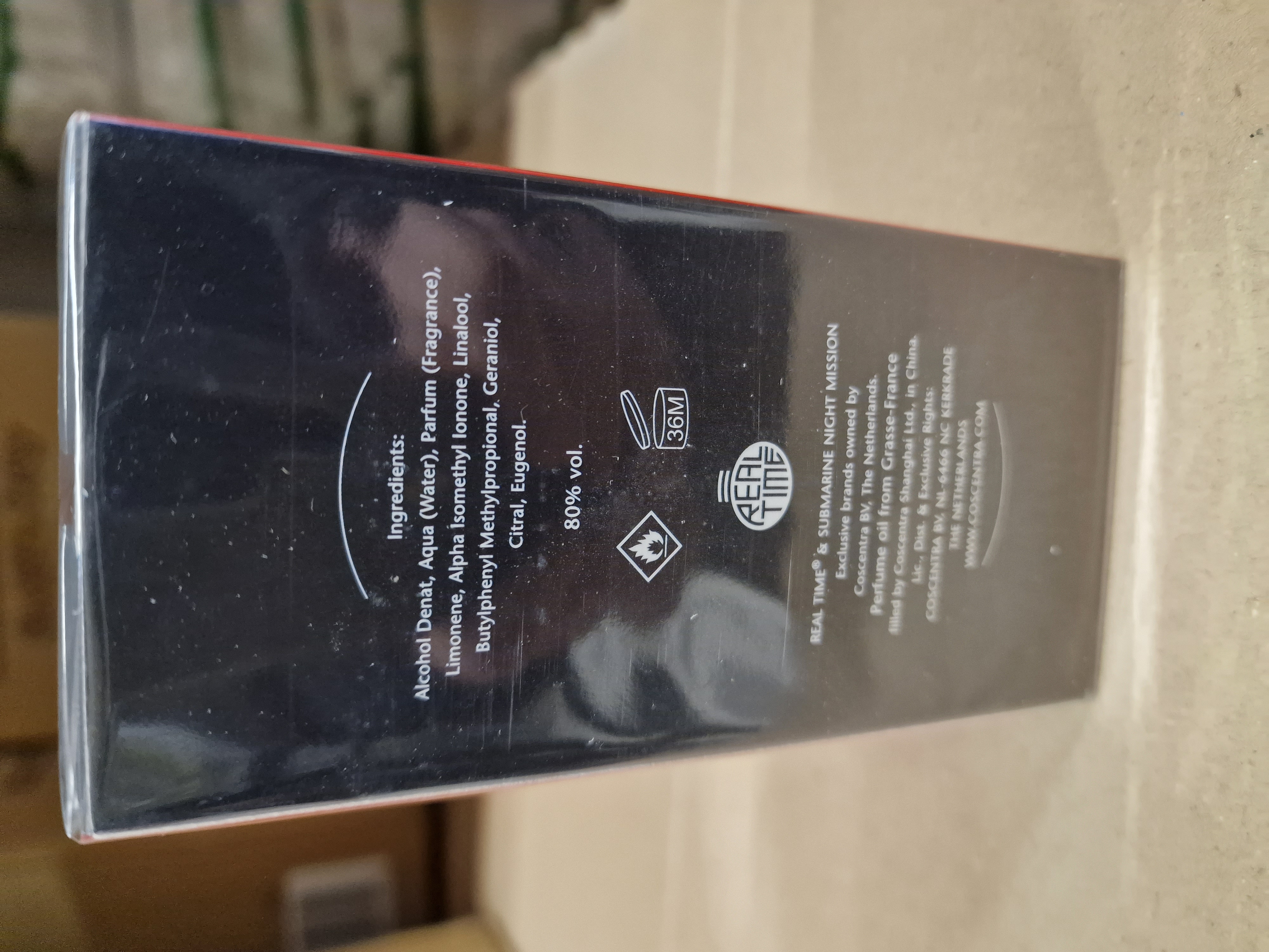 Official image of Eau de toilette ; Real Time ; SUBMARINE NIGHT MISSION published by OECD 3