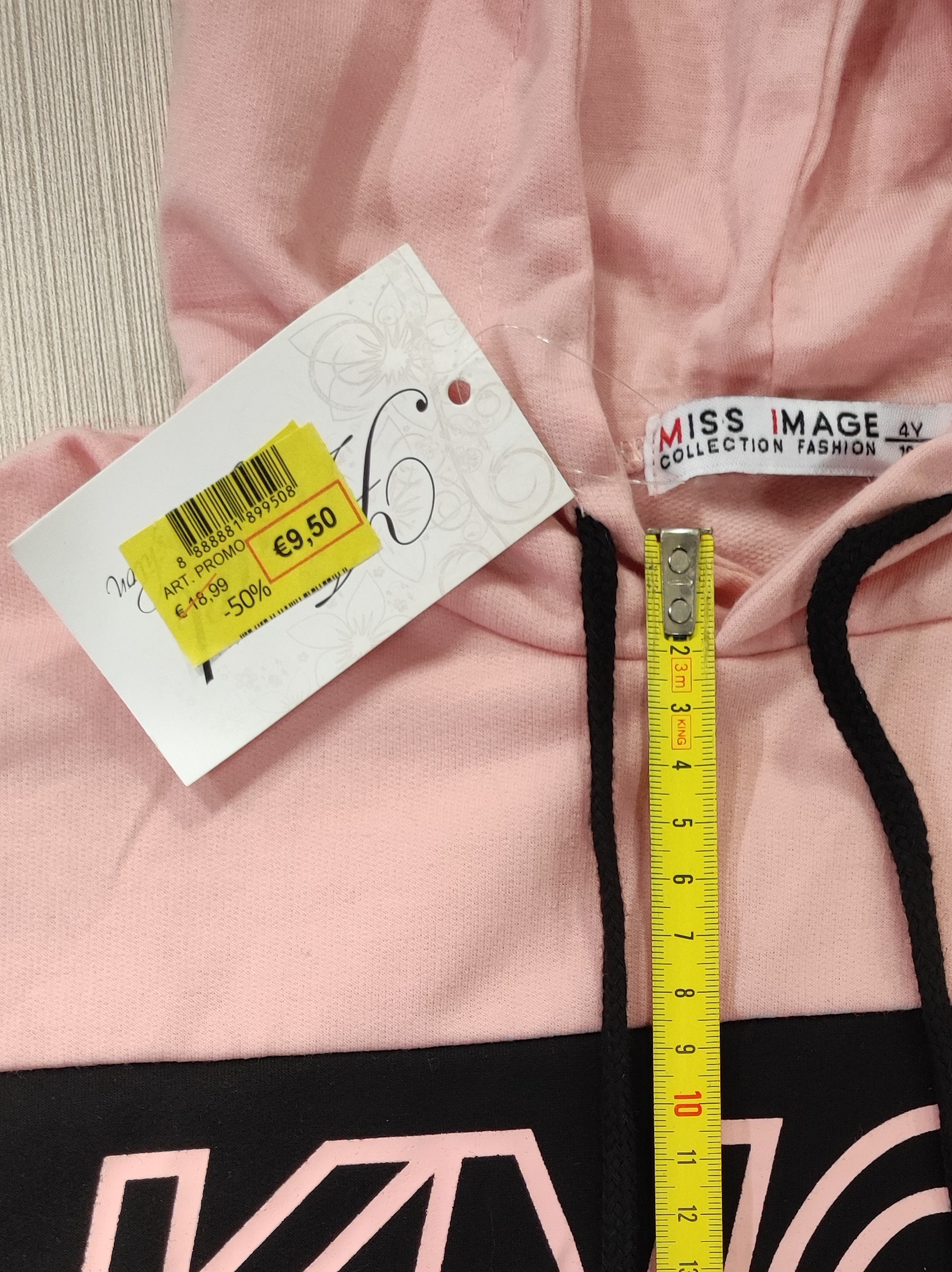Official image of Sweatshirt ; MISS IMAGE ; KNOW HEY BLACK published by OECD 2