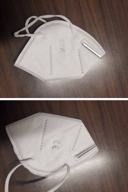Official image of Particle filter mask ; ZHONGKANG ; KN 95 - EAR MOUNTED MASK published by OECD 2