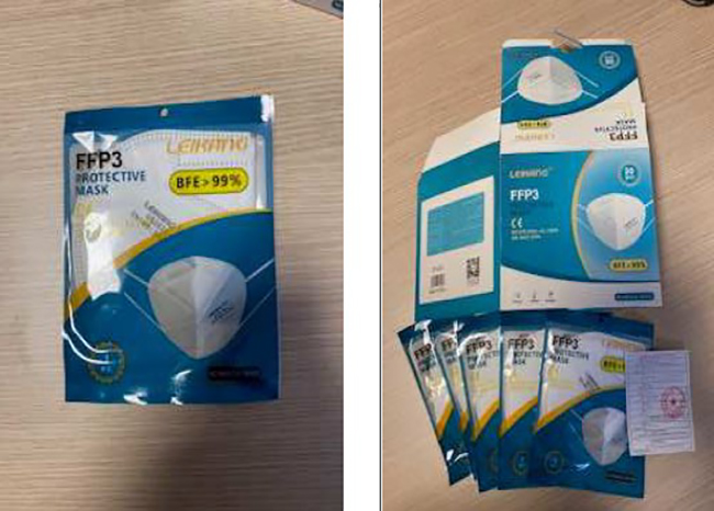 Official image of Particle filter mask ; LEIKANG ; LEIKANG published by OECD
