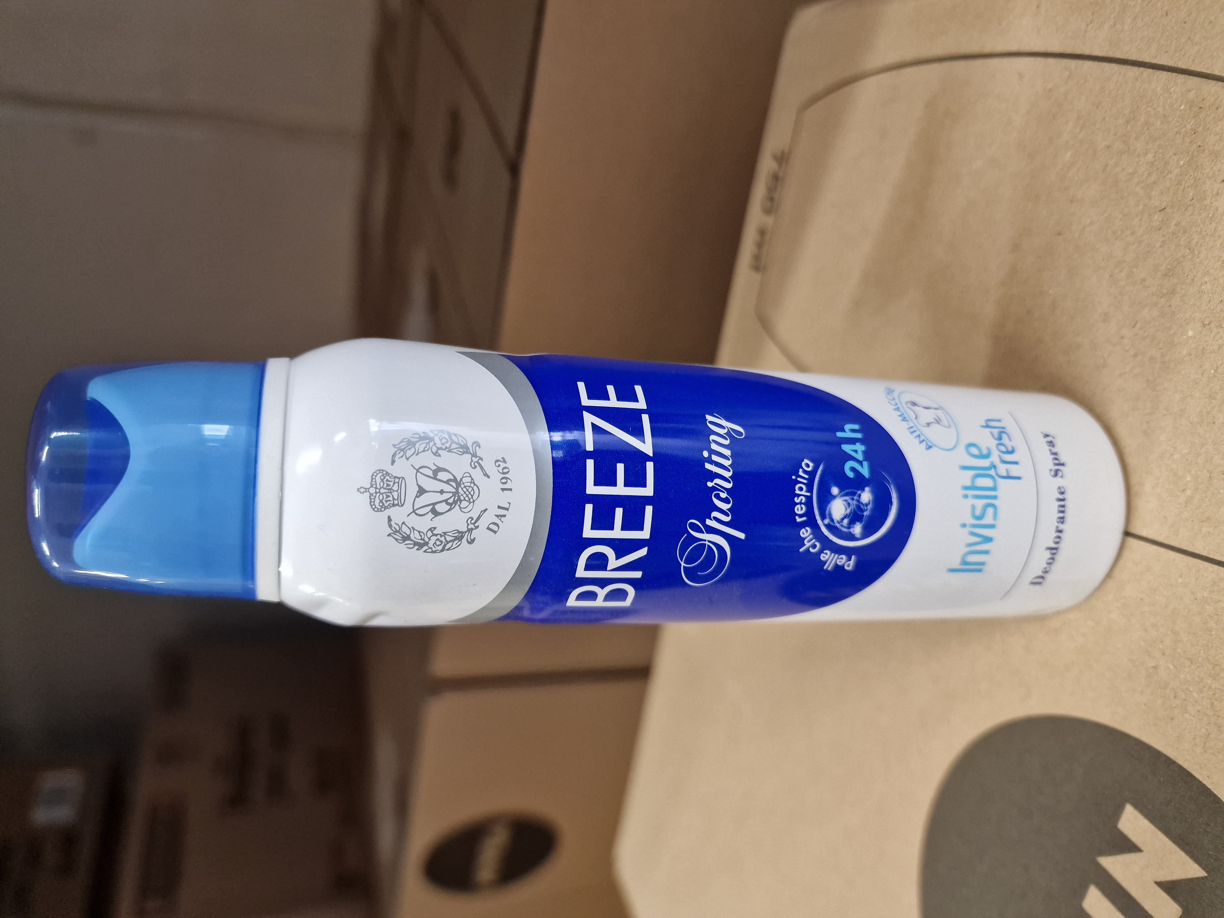 Official image of Deodorant spray ; Breeze ; BREEZE SPORTING published by OECD