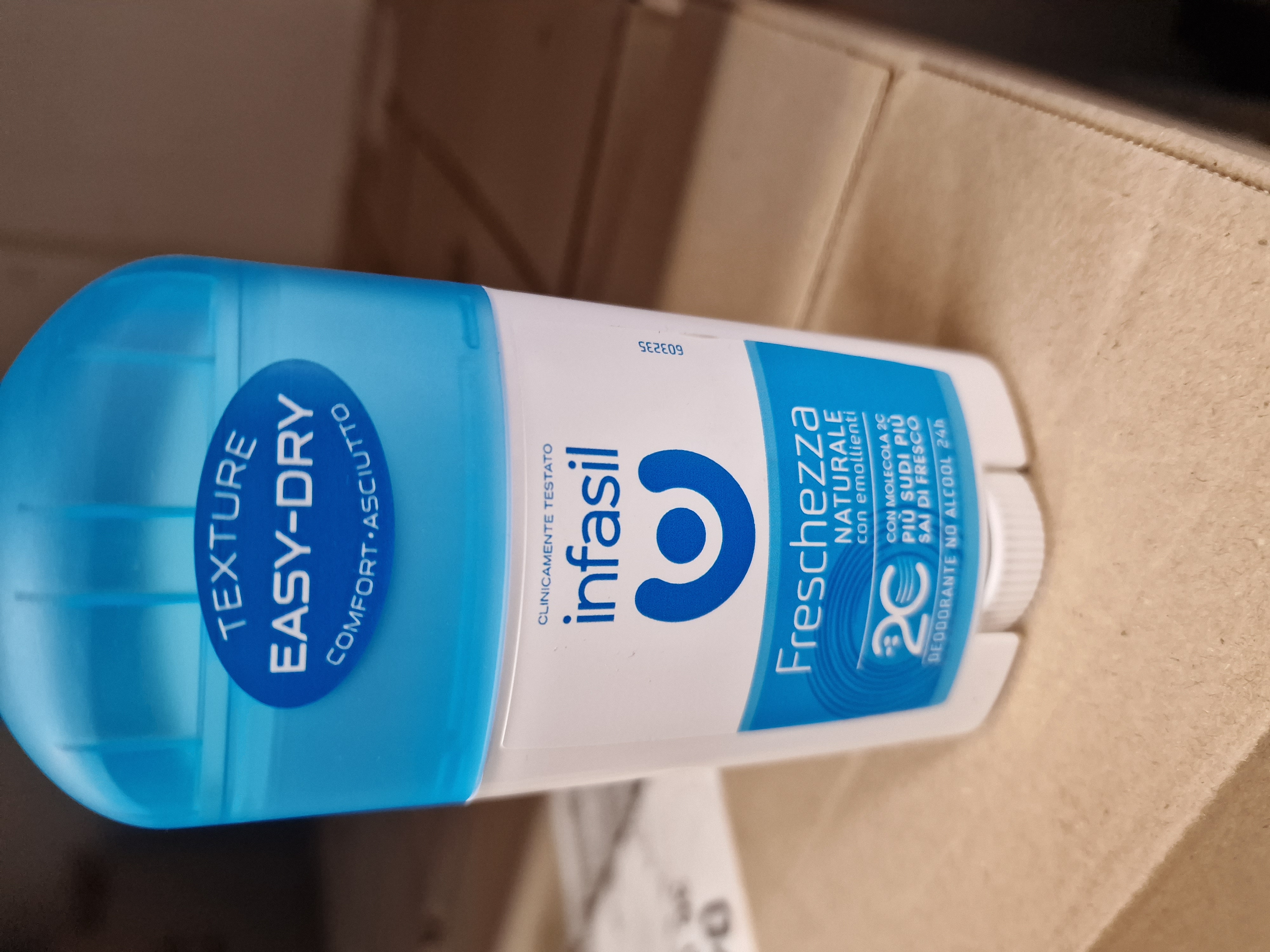 Official image of Deodorant stick ; INFASIL ; INFASIL FRESCHEZZA NATURALE published by OECD