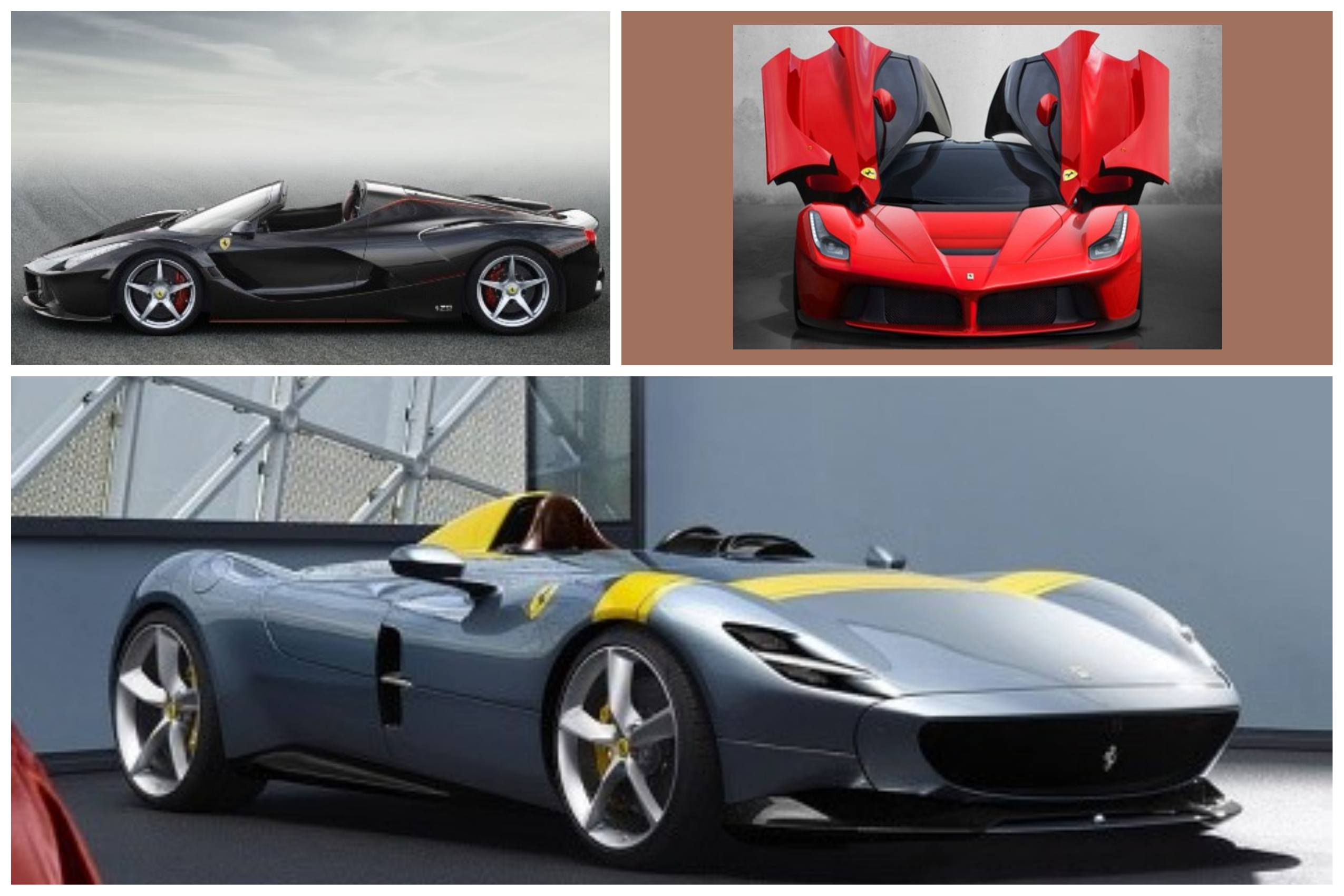 Official image of Passenger car ; Ferrari ; Ferrari various models published by OECD 2