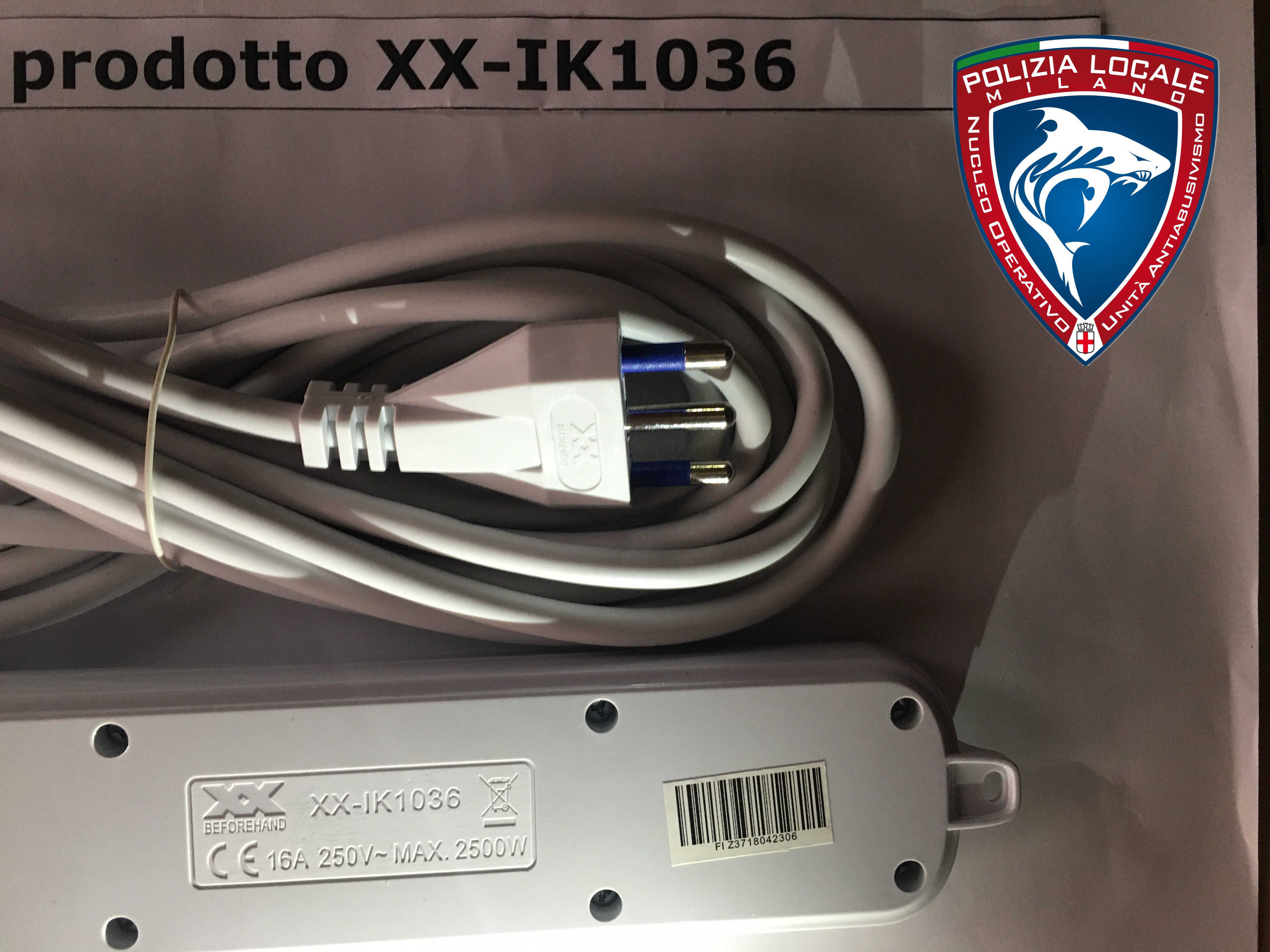 Official image of Extension lead ; AIGOSTAR ; MULTIPRESA 6 POSIZIONI published by OECD 3