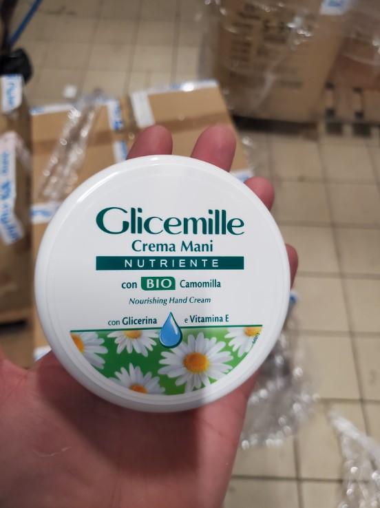 Official image of Hand cream ; GLICEMILLE ; Glicemille nutriente published by OECD 2