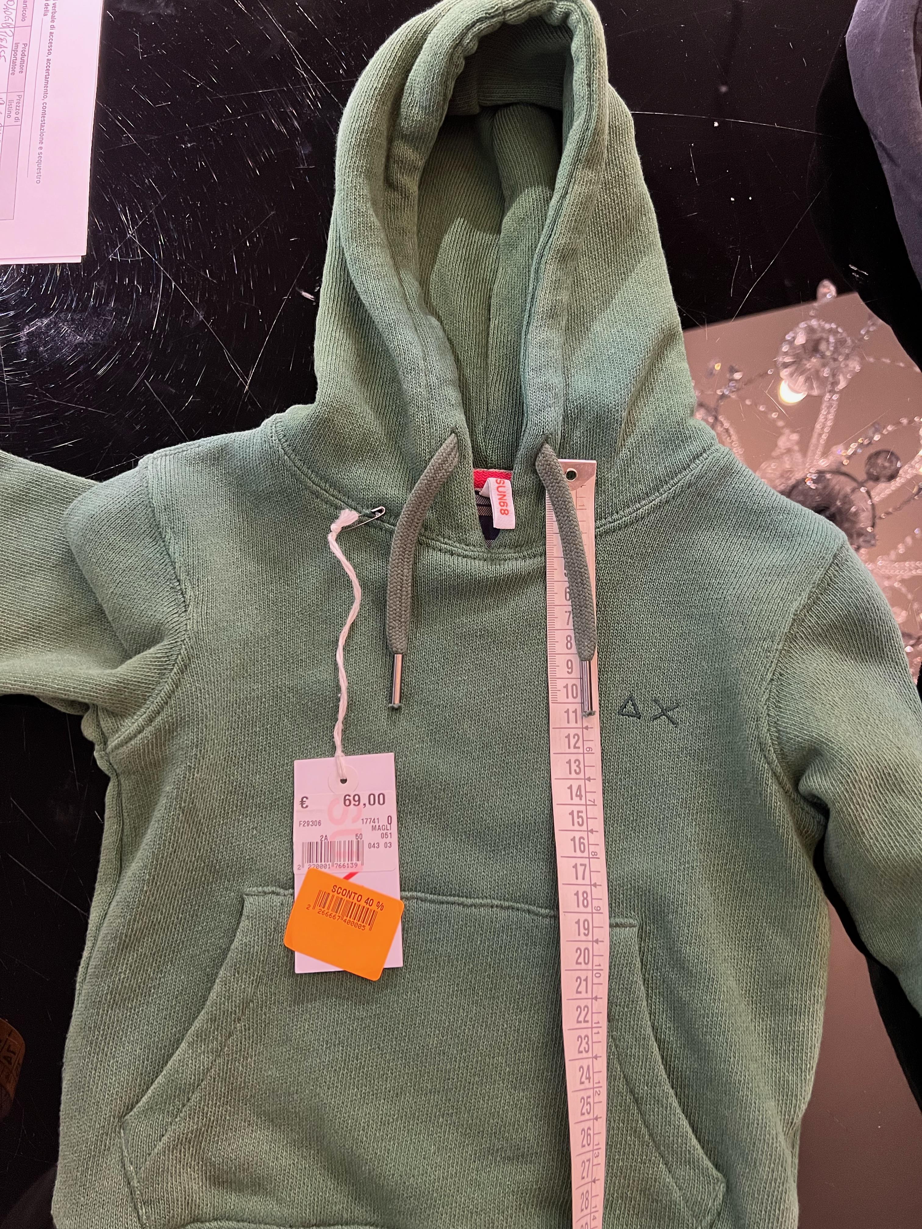 Official image of Children's hoodie ; SUN68 ; ∆X published by OECD