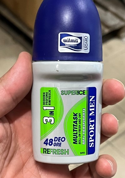 Official image of Deodorant ; Mil Mil ; Deodorante Sport Man 3 in 1 published by OECD