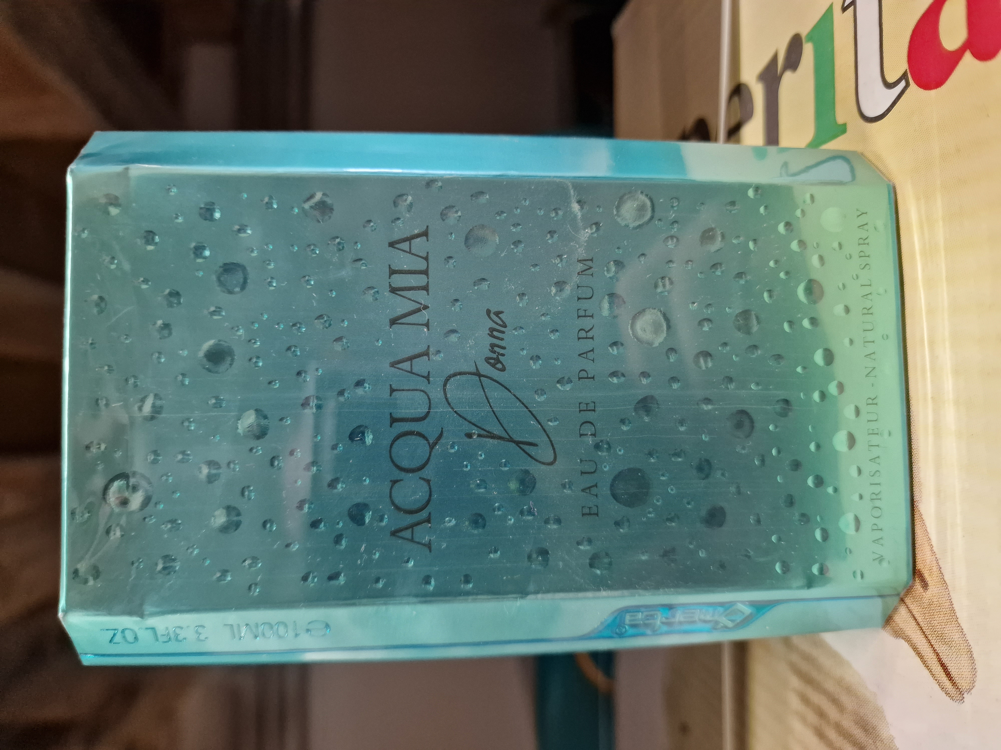 Official image of Perfume ; OMERTA® & ACQUA MIA DONNA ; ACQUA MIA published by OECD