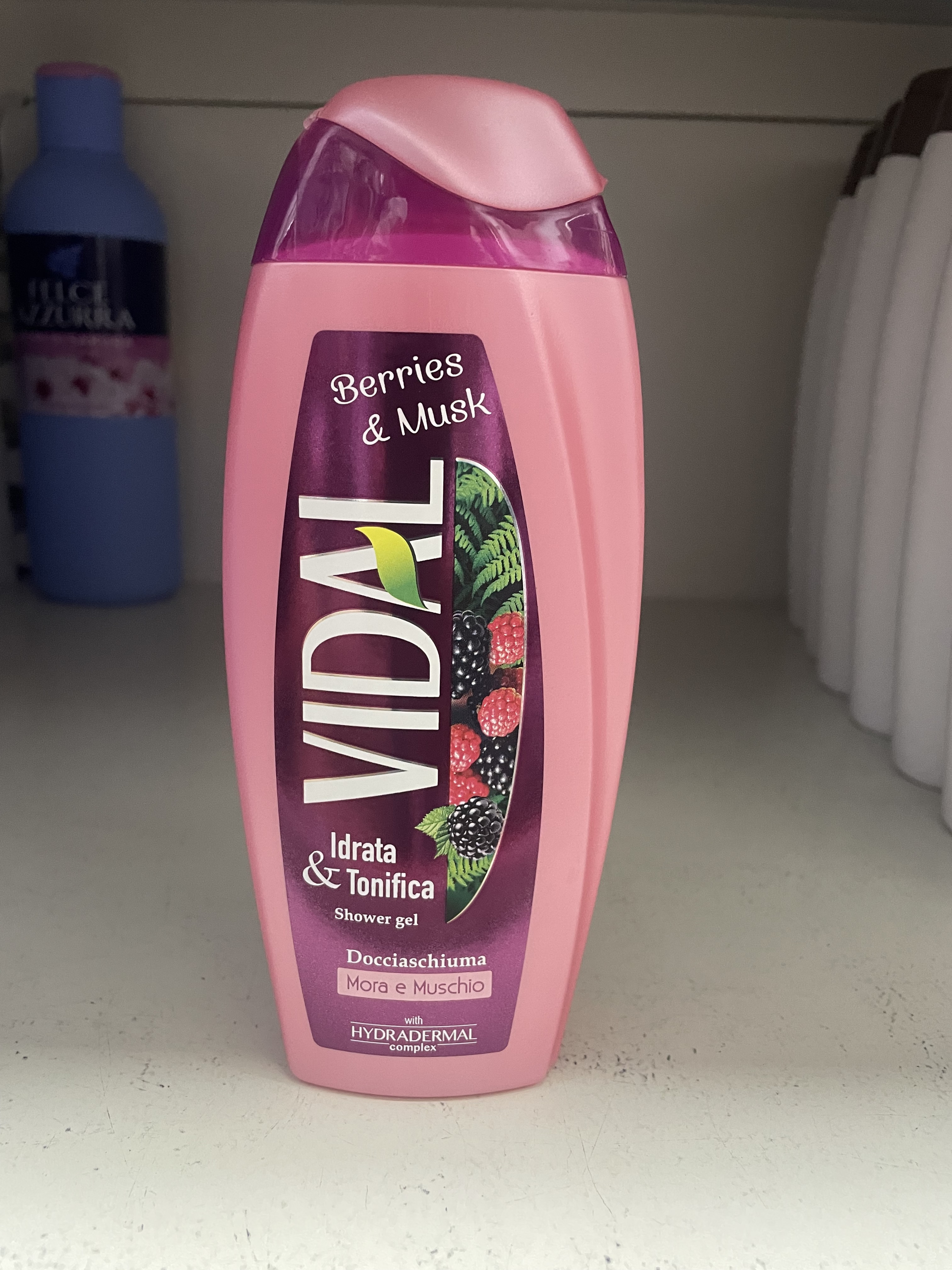 Official image of Shower gel ; Vidal ; Vidal doccia schiuma Mora e Muschio published by OECD
