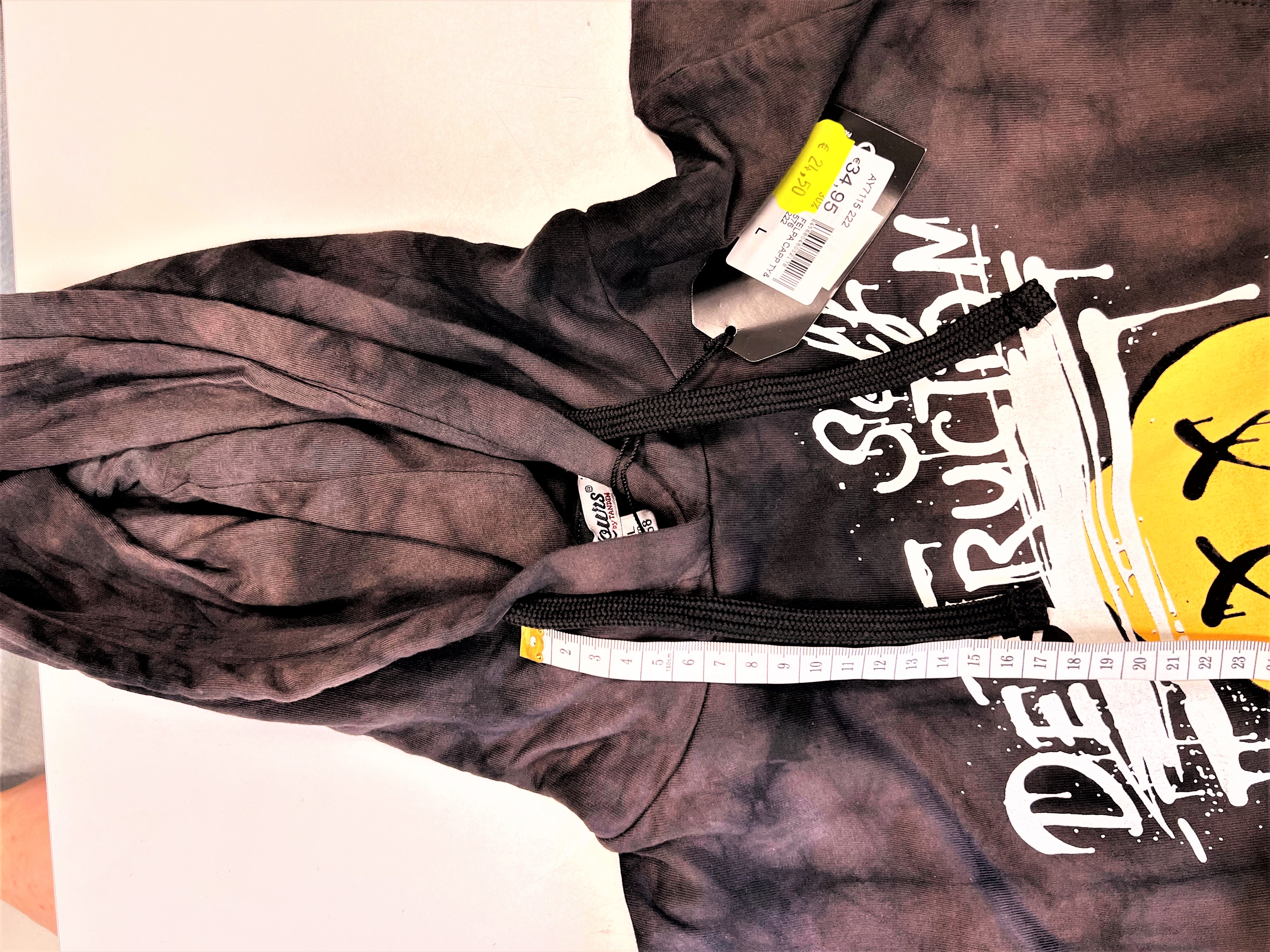 Official image of Children's hoodie ; Yours by 02Tandem ; Self Destruction published by OECD 2