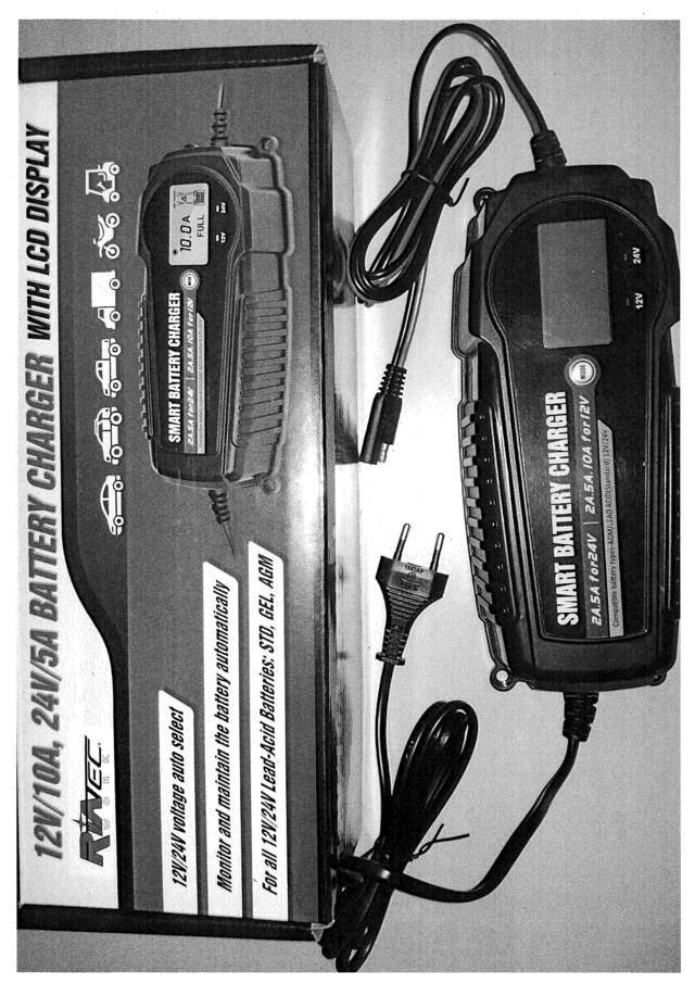 Official image of Inverters and battery chargers ; RIA TEC ; Car battery charger, Smart battery charger, Modified sine wave inverter published by OECD 7