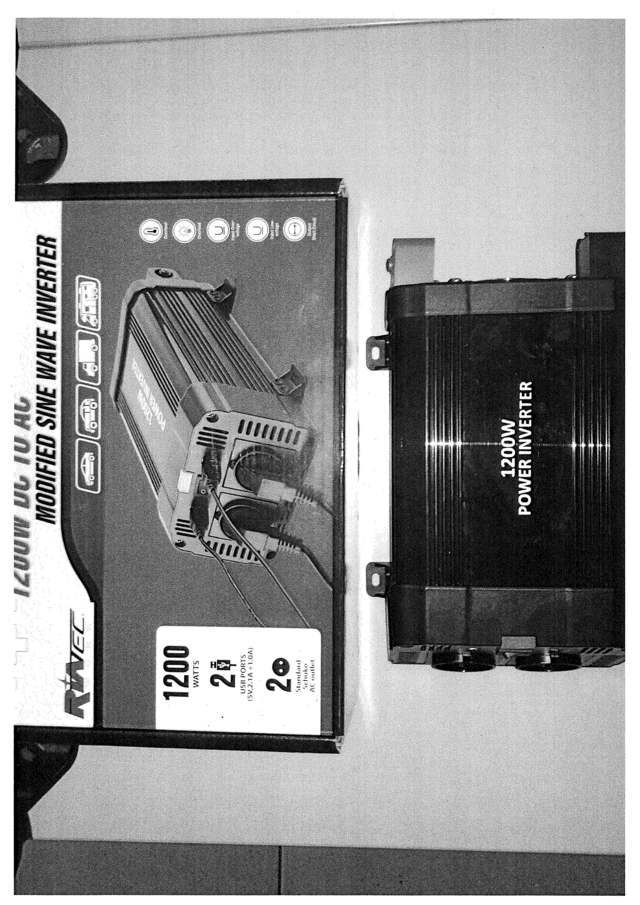 Official image of Inverters and battery chargers ; RIA TEC ; Car battery charger, Smart battery charger, Modified sine wave inverter published by OECD 9