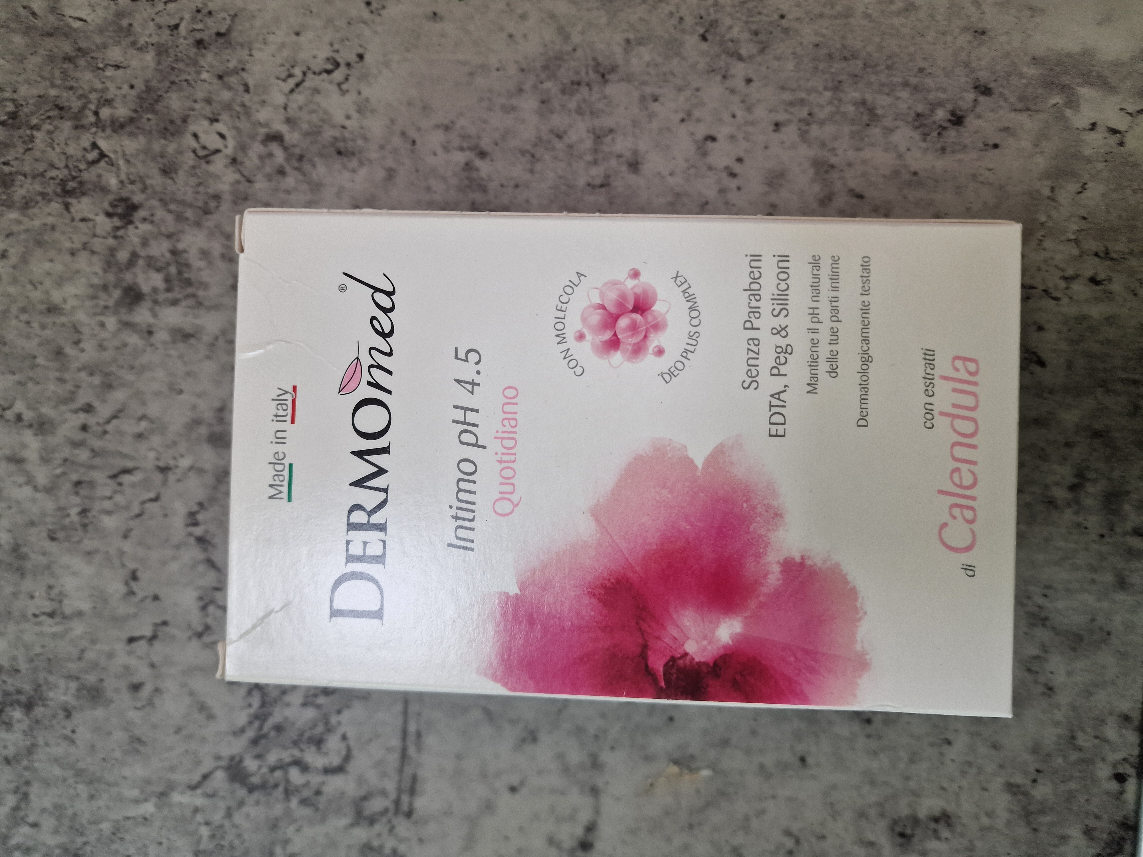 Official image of Liquid soap ; Dermomed ; Intimo quotidiano ph 4.5 published by OECD