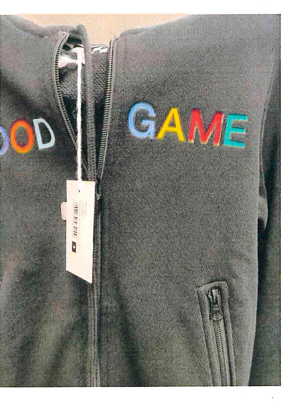 Official image of Children's hoodie ; SUN68 ; Good Game published by OECD