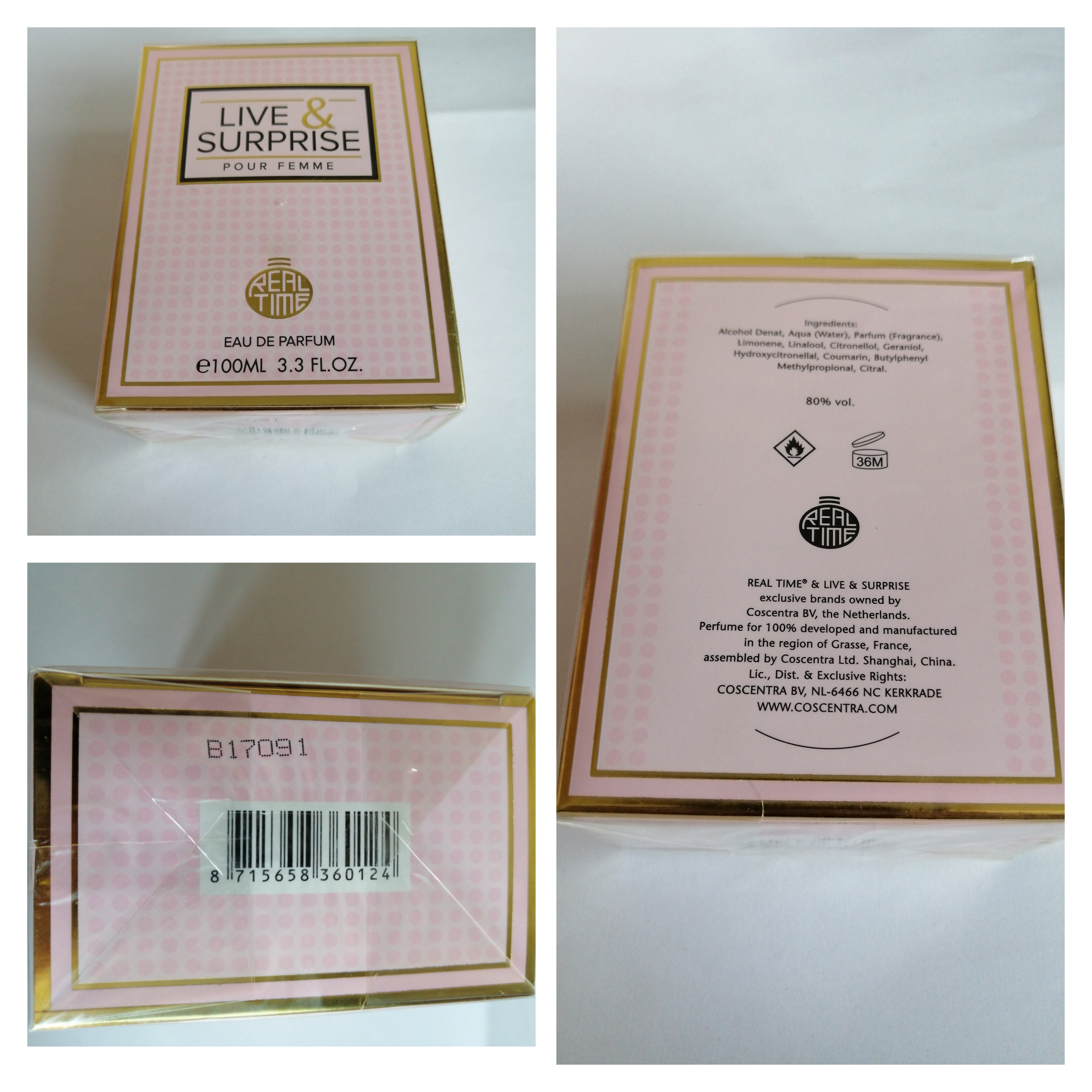Official image of Perfume ; REAL TIME ; published by OECD