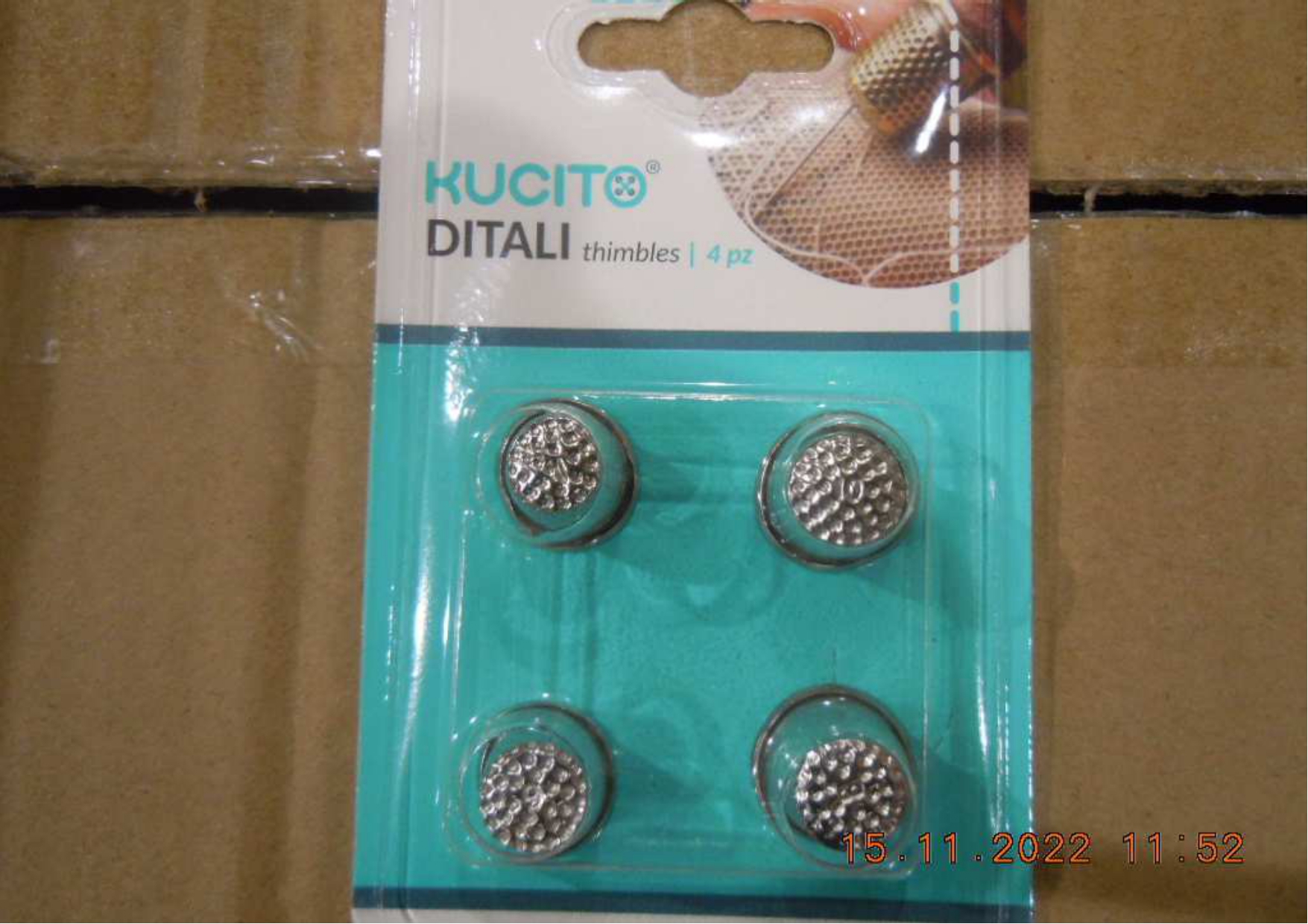 Official image of Sewing thimble ; KUCITO DITALI ; KUCITO DITALI published by OECD