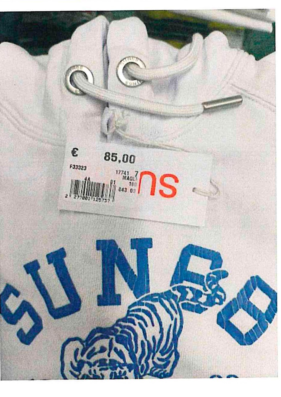 Official image of Children's sweatshirt ; SUN68 19_68 ; SUN68 published by OECD 2