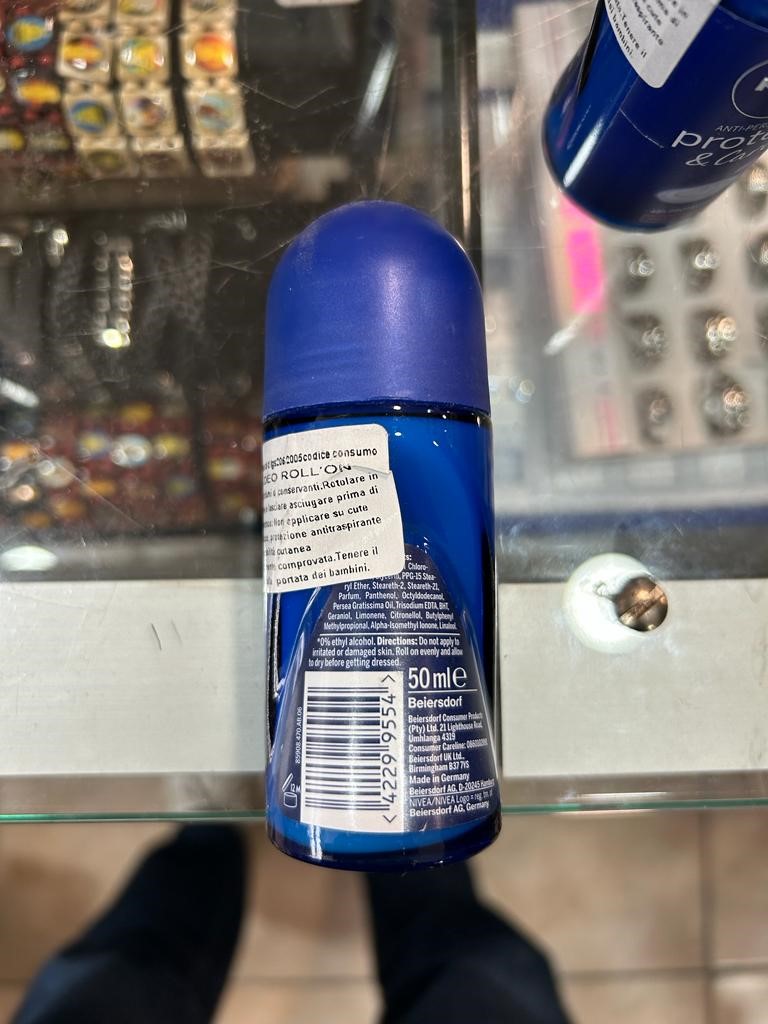 Official image of Deodorant ; Nivea ; protect & care published by OECD 2