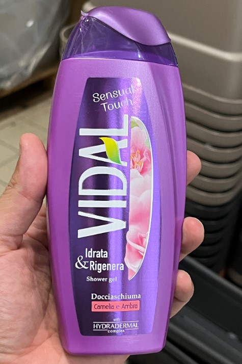 Official image of Shower gel ; Vidal ; Sensual Touch Camelia e Ambra published by OECD